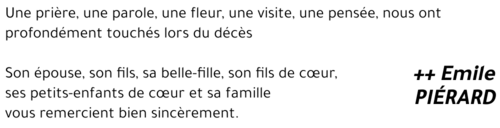 Emile PIÉRARD