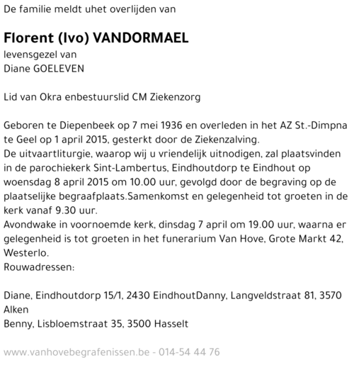 Florent Vandormael