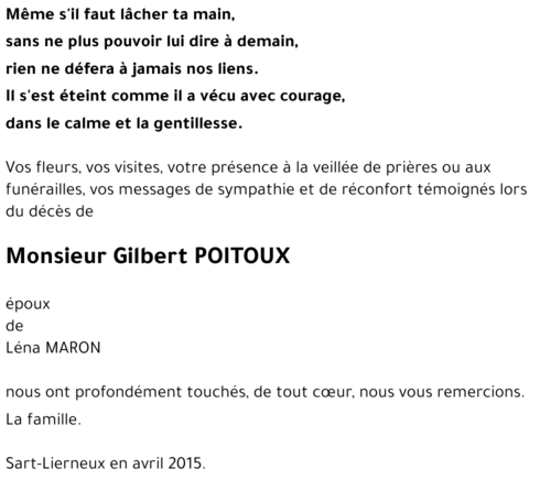 Gilbert POITOUX
