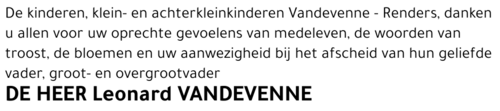 Leonard Vandevenne