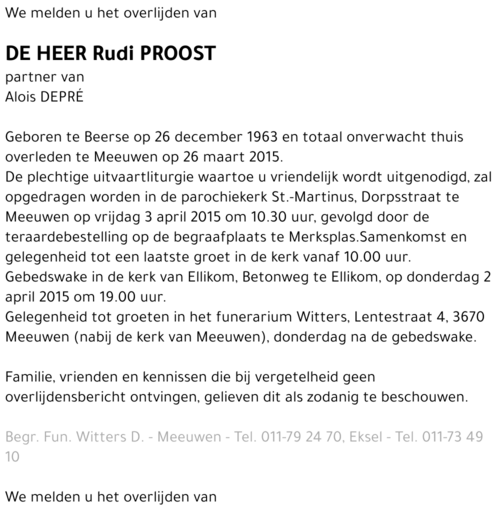 Rudi Proost