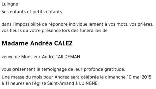 Andréa CALEZ