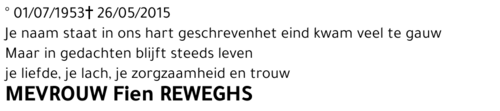 Fien REWEGHS