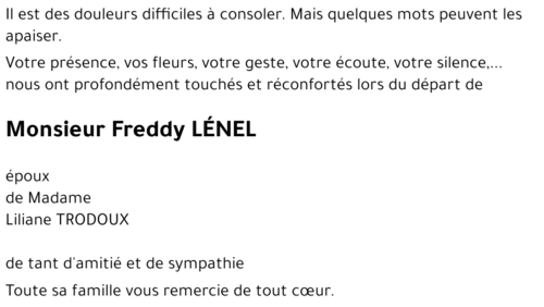 Freddy Lénel