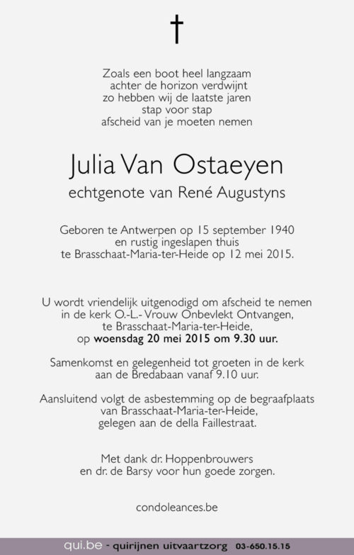 Julia Van Ostaeyen