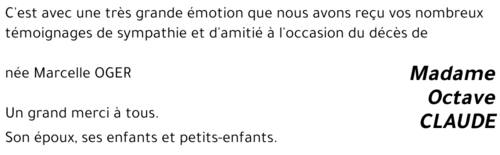 Marcelle OGER