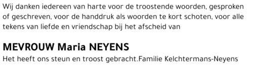 Maria NEYENS