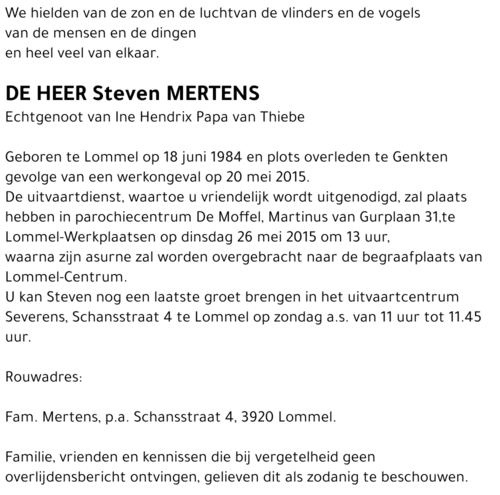 Steven Mertens