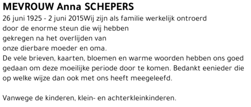 Anna Schepers