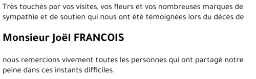 Joël FRANCOIS