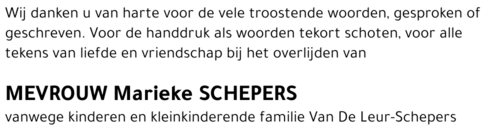 Marieke Schepers