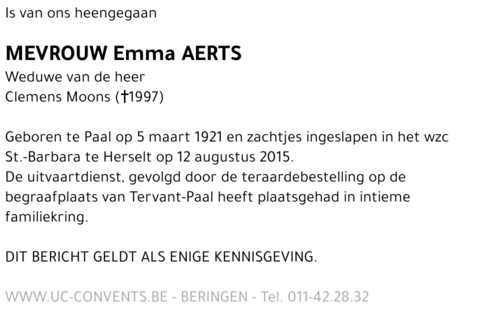Emma Aerts