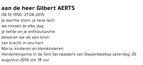 Gilbert Aerts