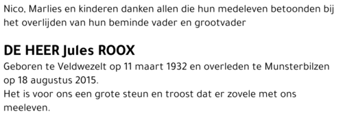 Jules ROOX