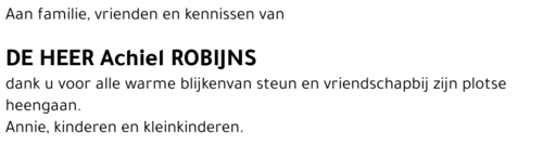 Achiel Robijns