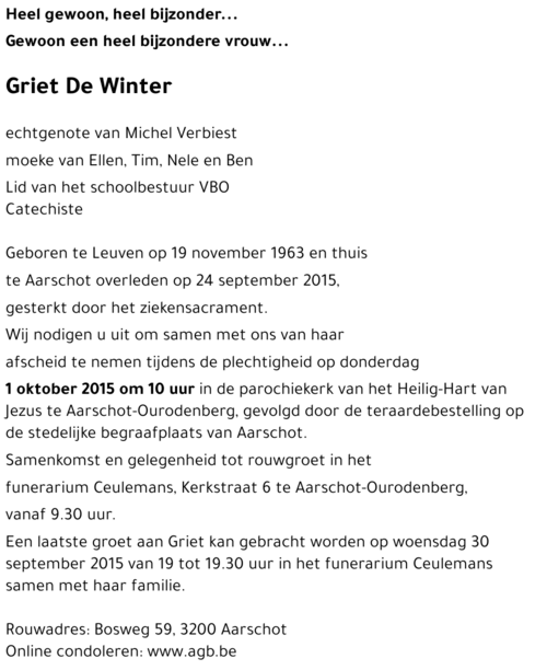 Griet De Winter