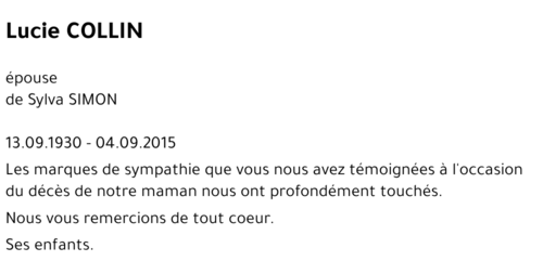Lucie COLLIN