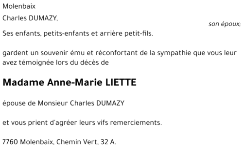 Anne-Marie Liette