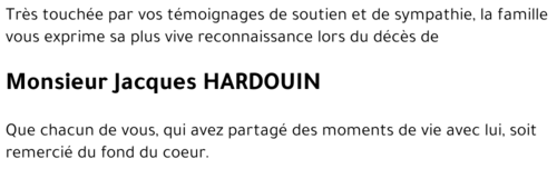 Jacques HARDOUIN