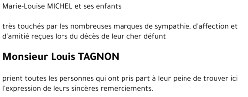 Louis TAGNON
