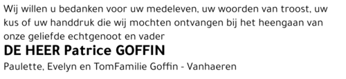Patrice GOFFIN