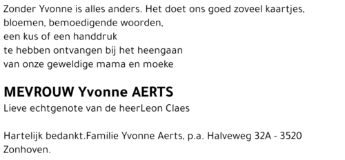 Yvonne Aerts
