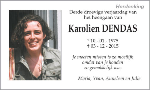 Karolien Dendas