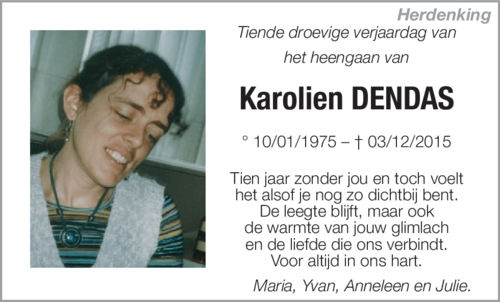 Karolien Dendas