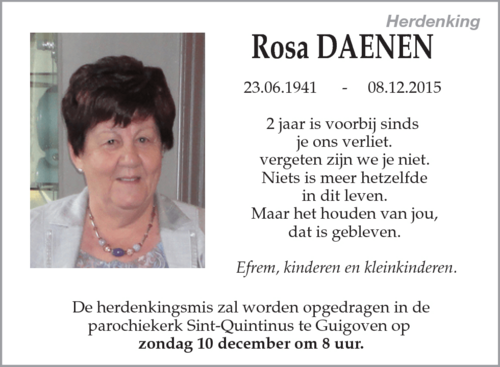 Rosa DAENEN
