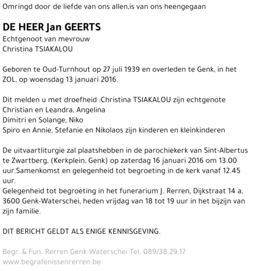 Jan Geerts