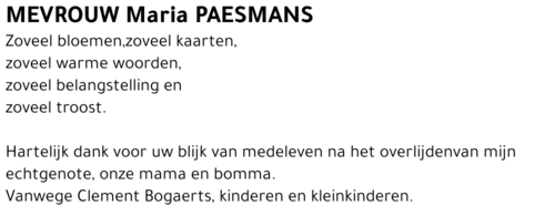 Maria Paesmans