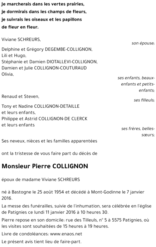 Pierre COLLIGNON