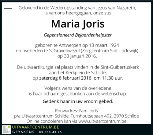 Maria Joris