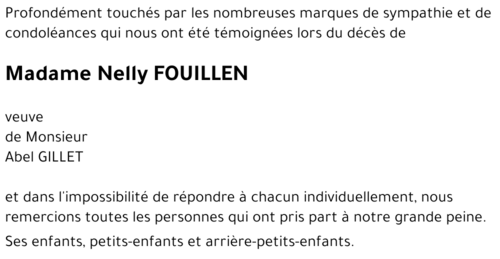 Nelly FOUILLEN