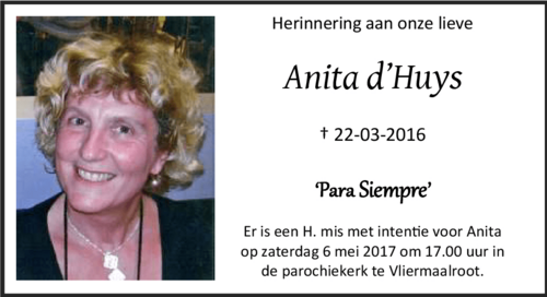 Anita d'Huys