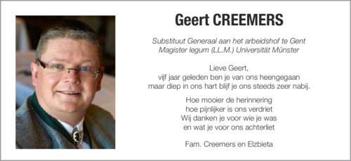 Geert Creemers