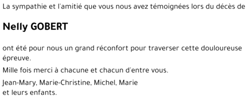 Nelly GOBERT