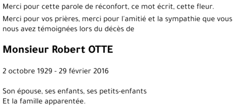 Robert OTTE