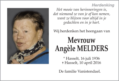 Angèle MELDERS