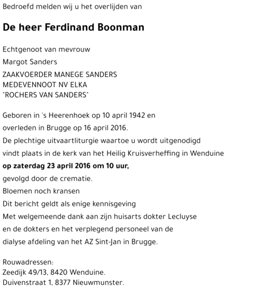 Ferdinand Boonman