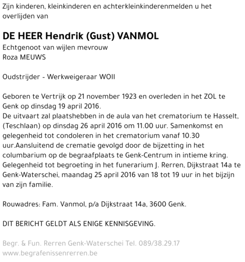 Hendrik Vanmol