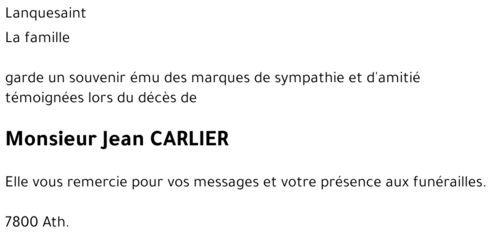 Jean CARLIER