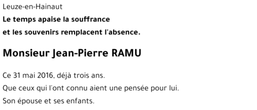 Jean-Pierre RAMU