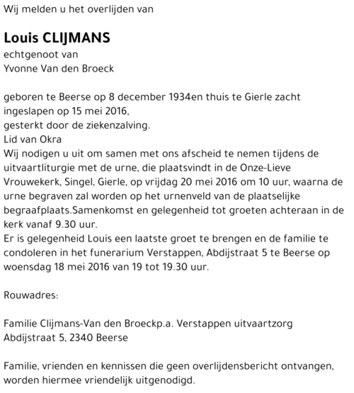 Louis Clijmans