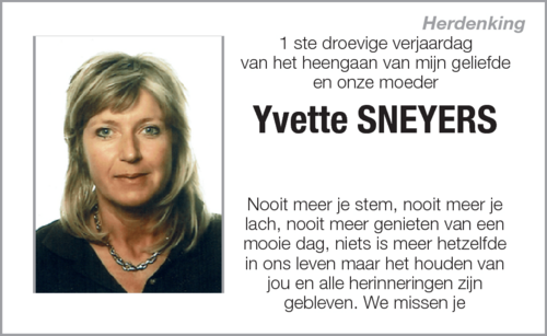 Yvette Sneyers