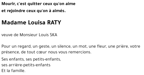 Lousa RATY