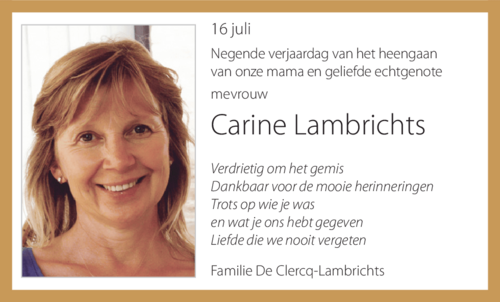 Carine Lambrichts