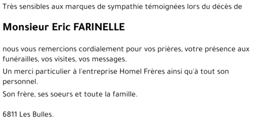 Eric FARINELLE