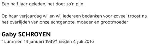 Gaby Emérence Schroyen