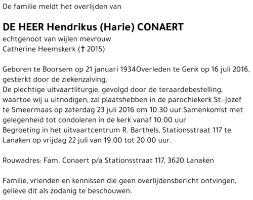 Hendrikus Conaert